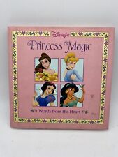 Disney Princess Magic Words From The Heart Book Used picture