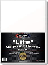 Life Magazine Backing Boards (10 7/8 X 14 Inches) -1 Pack (100 Total) | 24-Point picture