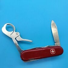 Wenger Cigar Cutter Swiss Army Knife Red 85mm USED a picture
