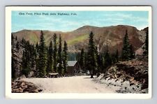 Pikes Peak CO-Colorado, Glen Cove, Pikes Peak Auto Highway Vintage Postcard picture