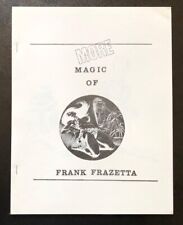 WoW Vintage MORE MAGIC OF FRANK FRAZETTA Fanzine Magazine Novel 1970's L@@K picture