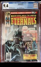 The Eternals #1 * 1976 Marvel * Origin & 1st Appearance * CGC 9.4 * Clean Case picture