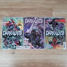 Dark Web #1 & Finale Spider-Man Marvel Comics 2023 Variants - Lot of 3 picture