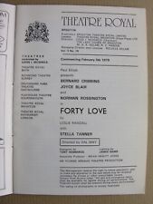 1979 FORTY LOVE Leslie Randall Bernard Cribbins, Joyce Blair, Norman Rossington picture
