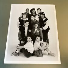 1989 Orig Photo Mickey Mouse Club Debut Press Photo 8x10 Disney With Back picture