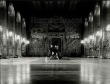 1969 Press Photo Banquet Hall in Stockholm, Sweden's City Hall. - hpx11531 picture