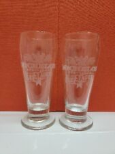 Vintage Michelob Specialty Ales & Lagers Etch Libbey 12oz Bar Beer 6.5