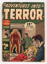 Adventures into Terror #12 FR 1.0 1952 picture