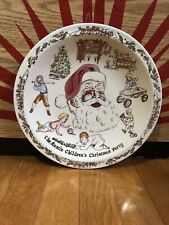 RARE Vintage Vernon Kilns ‘The Austin Children’s Christmas Party’ Plate picture