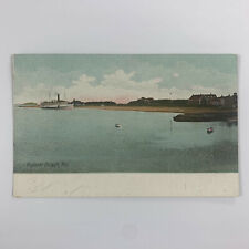 Postcard Maine Popham Beach ME Steamer Ship Pre-1907 Unposted Divided Back picture