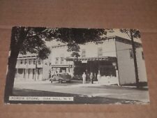 OAK HILL NY - DURHAM NY - 1947 POSTCARD - FORD'S STORE - GREENE COUNTY picture