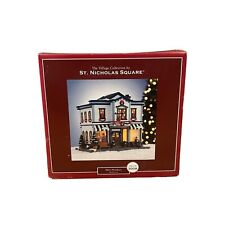 St. Nicholas Square Christmas Village Collection Phil's Pharmacy w/Box picture