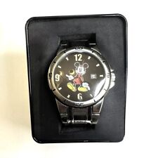 Disney Accutime Watch Mk2099 Stainless Steel Mickey Pointing Hands  Silver  picture