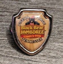 Black Bear Jamboree Dinner & Show Pigeon Forge Tennessee Vintage Lapel Pin picture