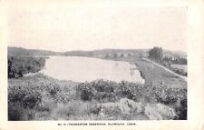 PLYMOUTH, CT ~ THOMASTON RESERVOIR OVERVIEW, ILLUSTRATED PC CO PUB ~ 1903-06 picture
