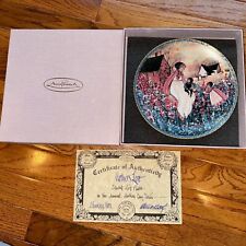 💞 P Buckley Moss MOTHERS LOVE Boxed Collector Plate #2618/5000 w COA 💞 picture