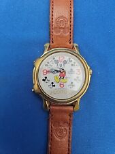 Vintage Disney Mickey Mouse 2 Song Musical Animated Watch Lorus 422 picture