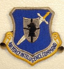 USAF Air Force Intelligence Command Badge Insignia Patch Attachable Rare V 2 picture
