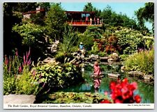 Rock Garden Royal Botanical Gardens Tea House Hamilton Ontario Canada Postcard picture