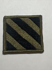US Army 3rd Infantry Division Subdued Patch Military Badge  picture