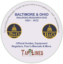 BALTIMORE & OHIO OFFICIAL GUIDES, EQUIPMENT REGISTERS, POORS, RESEARCH PDF SCANS picture