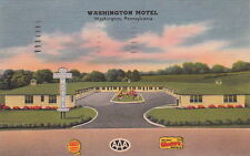 Postcard Washington Motel Washington PA 1954 picture