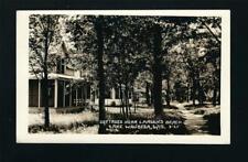 McFarland Wisconsin WI 1925 RPPC Path and Larson's Beach Cottages Lake Waubesa picture