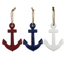 Shore Living Nautical Ship Anchor Wall Decorations, 9.75x4.75-in. picture