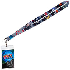 Naruto Shippuden SD Akatsuki Members Lanyard with ID Badge Holder Official Legit picture