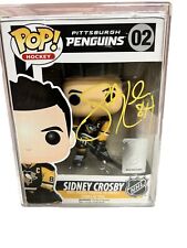 FUNKO POP LOT  Lot including autographed Sidney Crosby & Keanu Reeves W/COA picture