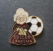Vintage Soccer Grandma Pin picture