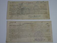 Hamilton, GA Bank of Hamilton Paid Receipt on Loan 1910 and a 1913 picture