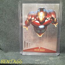 2017 Fleer Ultra Spiderman 🔥 Metal Iron Man PMG Card #MM8 picture