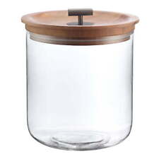 Clear Glass Ice Bucket with Silver Stainless Steel Tongs picture
