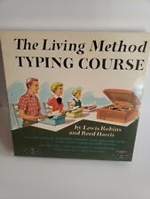 The Living Method Typing Course Boxed Record Set LP by Lewis Robins Reed Harris picture