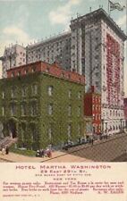  Postcard Hotel Martha Washington NY picture