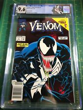 Venom Lethal Protector #1 CGC 9.6 WP Newsstand Custom Label 1st Solo Series picture