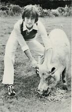 John Lennon and a big Pig from gay man's collection 4x6 picture