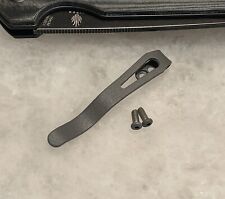 Gray Titanium Deep Carry Pocket Clip For Kizer LP Knife Folder picture