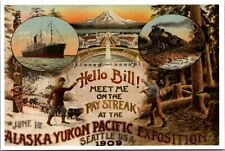 Seattle Washington Ad for Alaska Yukon Pacific Expo Lantern Press postcard picture