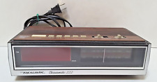Vintage Realistic Chronomatic 222 Digital Clock Stereo Radio Model 12-1529  picture