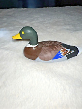 Leonard Burcham Cast Iron Hand Painted Duck paperweight picture