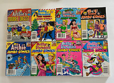 Lot of 8 Betty and Veronica/Archie Jumbo Comics/Double Digests 1989-2023 picture