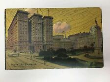 c. 1909 St Francis Hotel San Francisco Postcard Drawing California CA picture