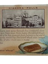 Antique Ad Postcard Babis I Shredded Wheat Ephemera Litho Print Niagara Falls NY picture