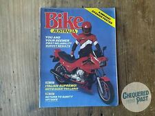 Vintage Apr 1985 BIKE AUSTRALIA Magazine Motorcycle Motto Guzzi V65 Lario VF750F picture