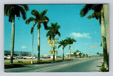 Punta Gorda FL-Florida, Scenic Views Punta Gorda Mall, Vintage Souvenir Postcard picture