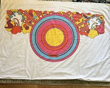 Vintage 1960-70’s PETER MAX Full Bed Sheet ‘Dream Weaver’ Mod Psychedelic Peace picture