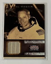 2012 Panini Americana Al Worden Material Card 23 /25 US Astronaut Silver Pr picture