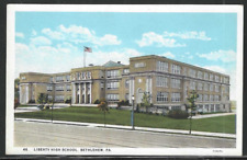 Liberty High School, Bethlehem, Pennsylvania, Early Postcard, Unused picture